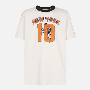 Puma x Rhuigi Walt Frazier Graphic Short Sleeve Tee 539505-65 (White/Orange)